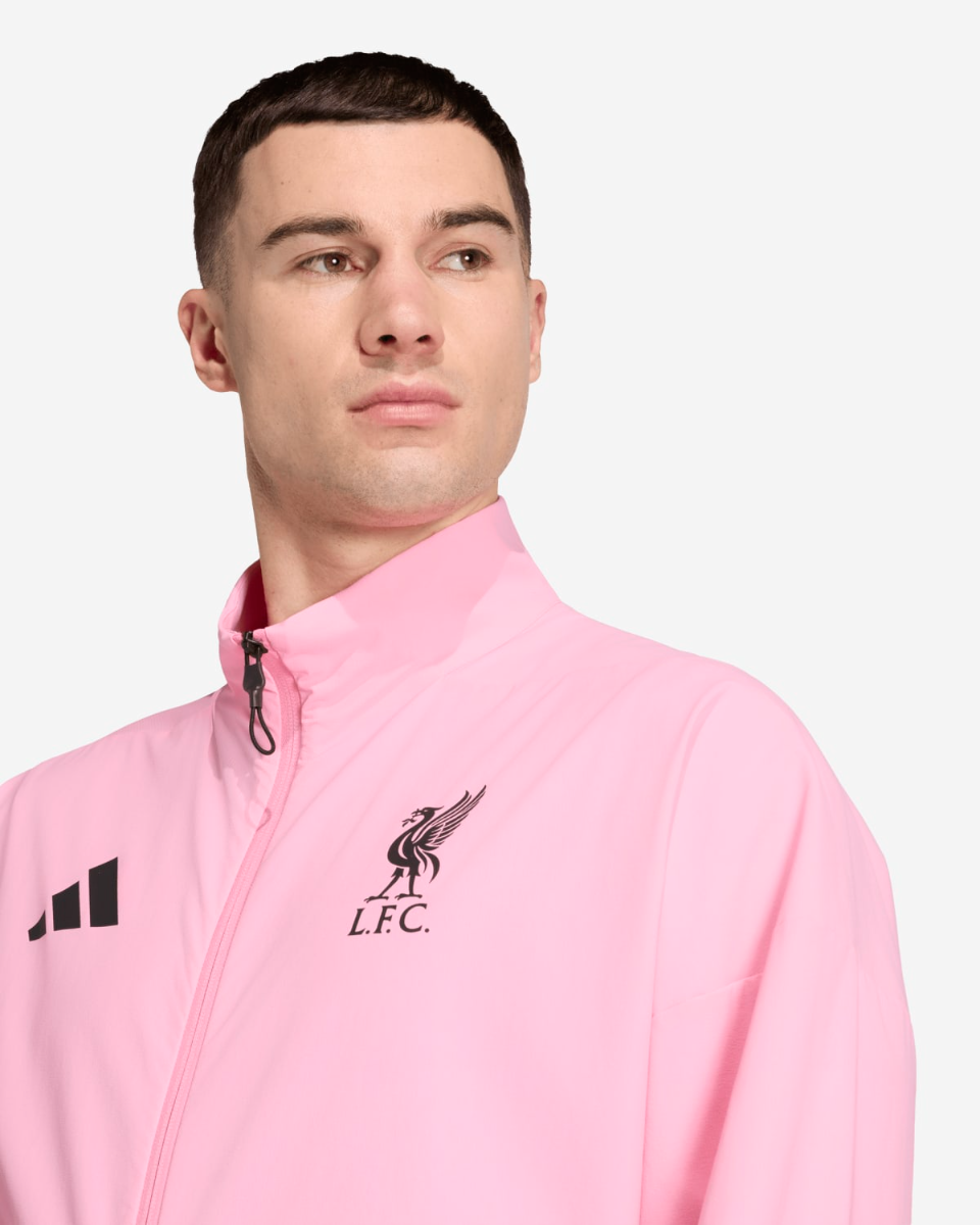 LFC adidas Mens 25/26 Z.N.E Anthem Jacket Pink