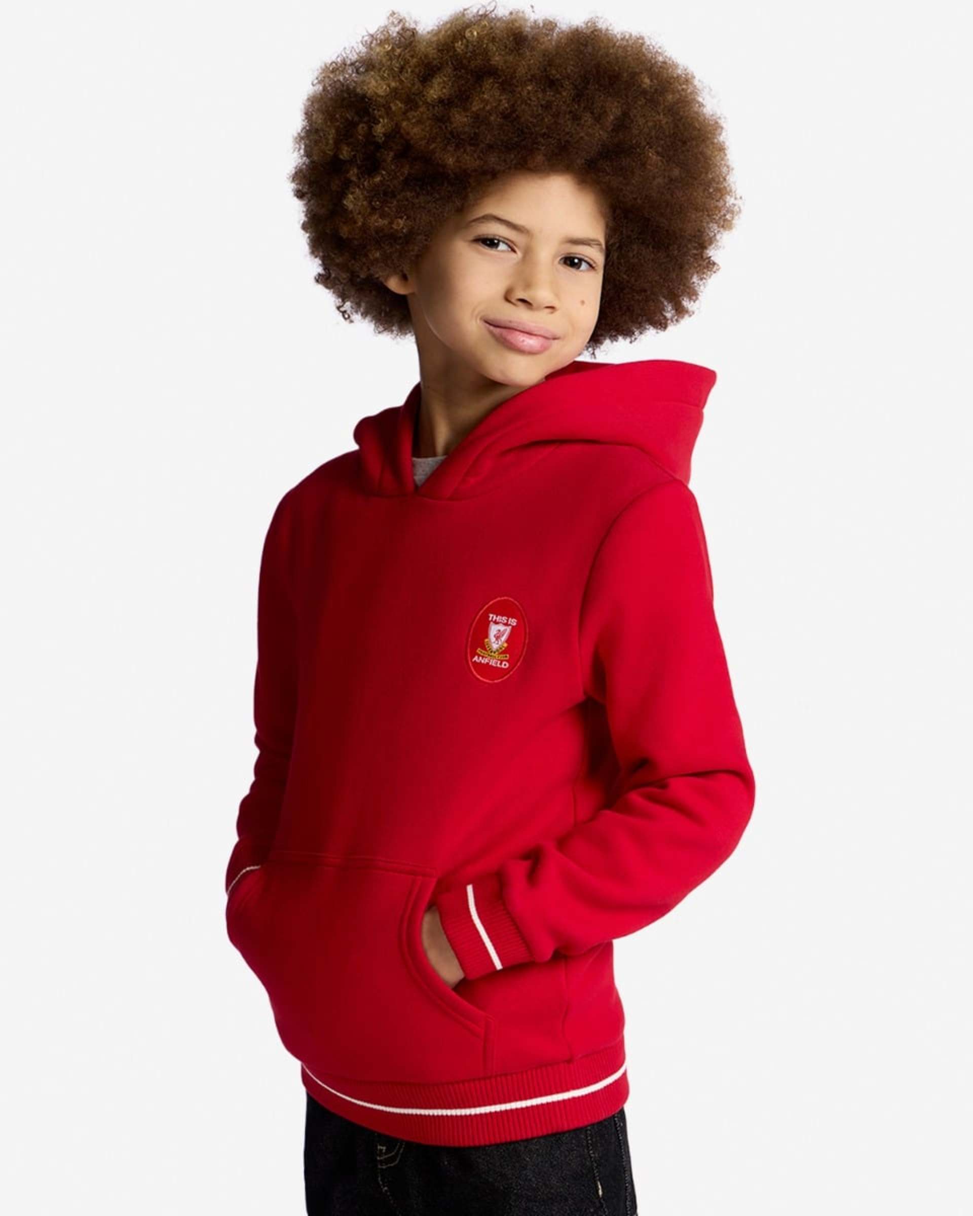 LFC Spædbørn This Is Anfield Hoody Red - Image 3