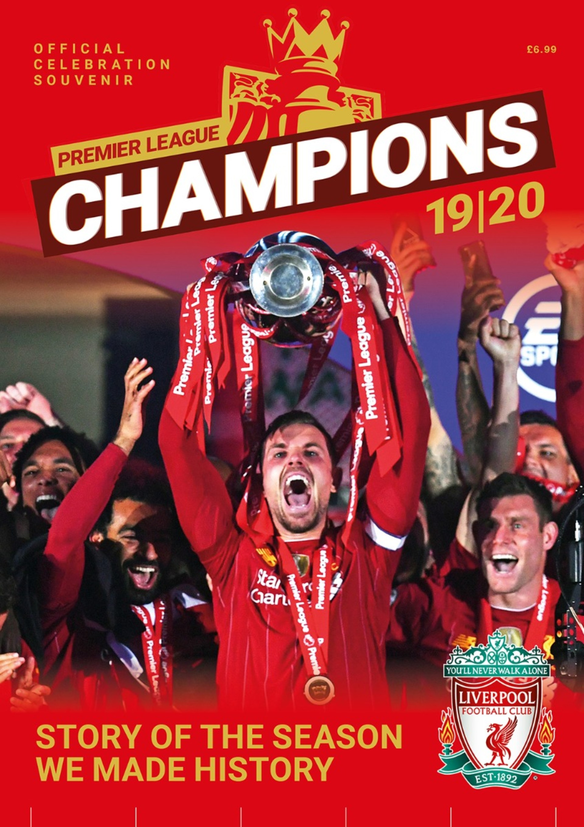 Liverpool FC Champions: Premier League-vindere 19/20 - Historien om sæsonen, vi lavede historie - Image 1