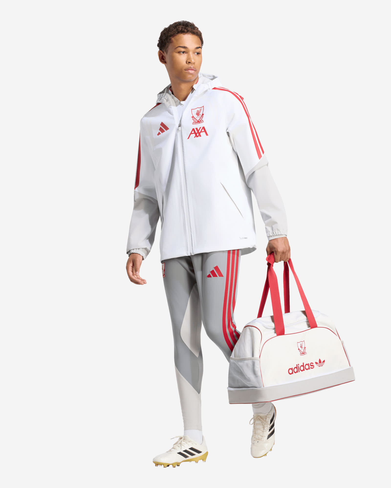 LFC adidas Herren-Regenjacke 26/27 Authentic European Tiro, Weiß - Image 3