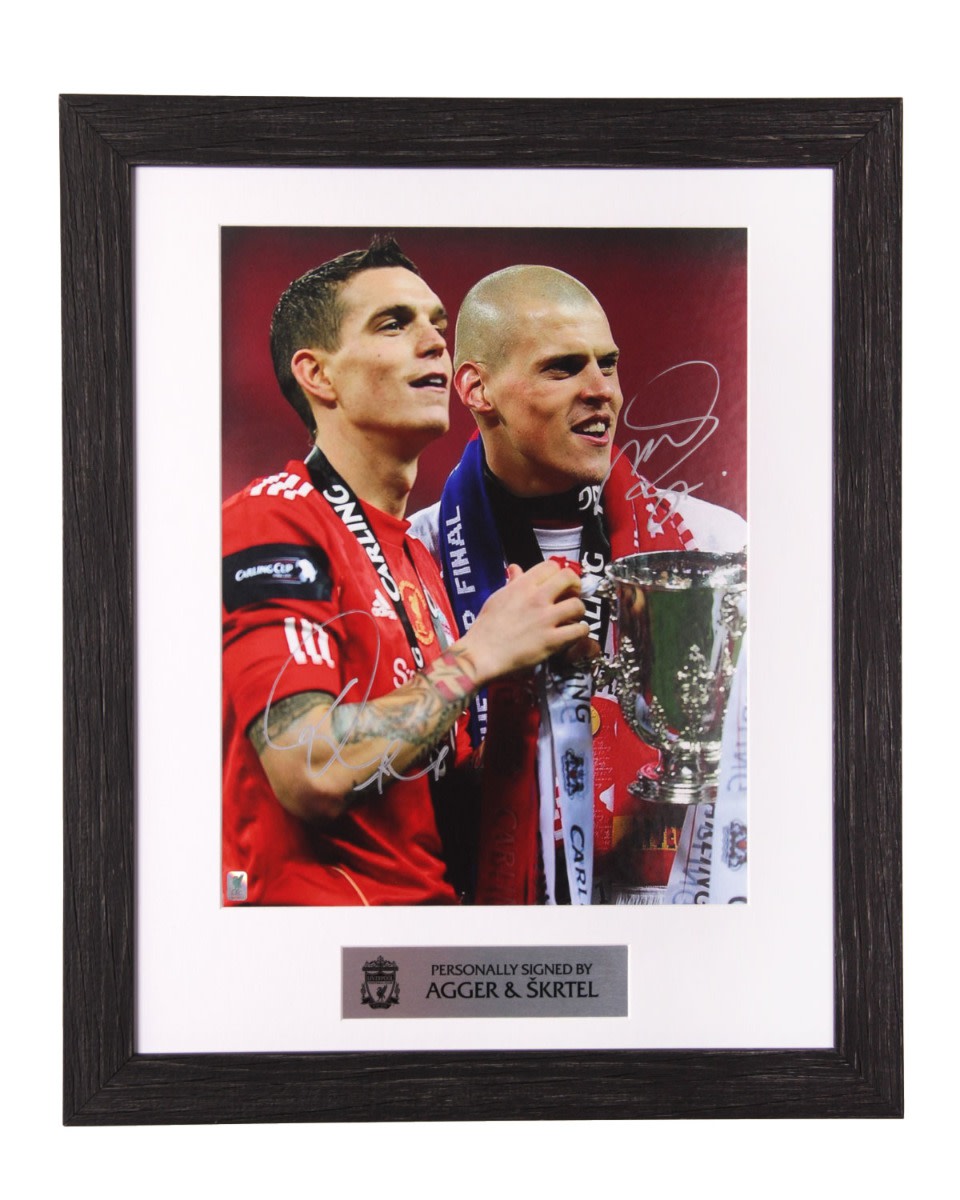 LFC Signed Agger & Škrtel Image - Image 1