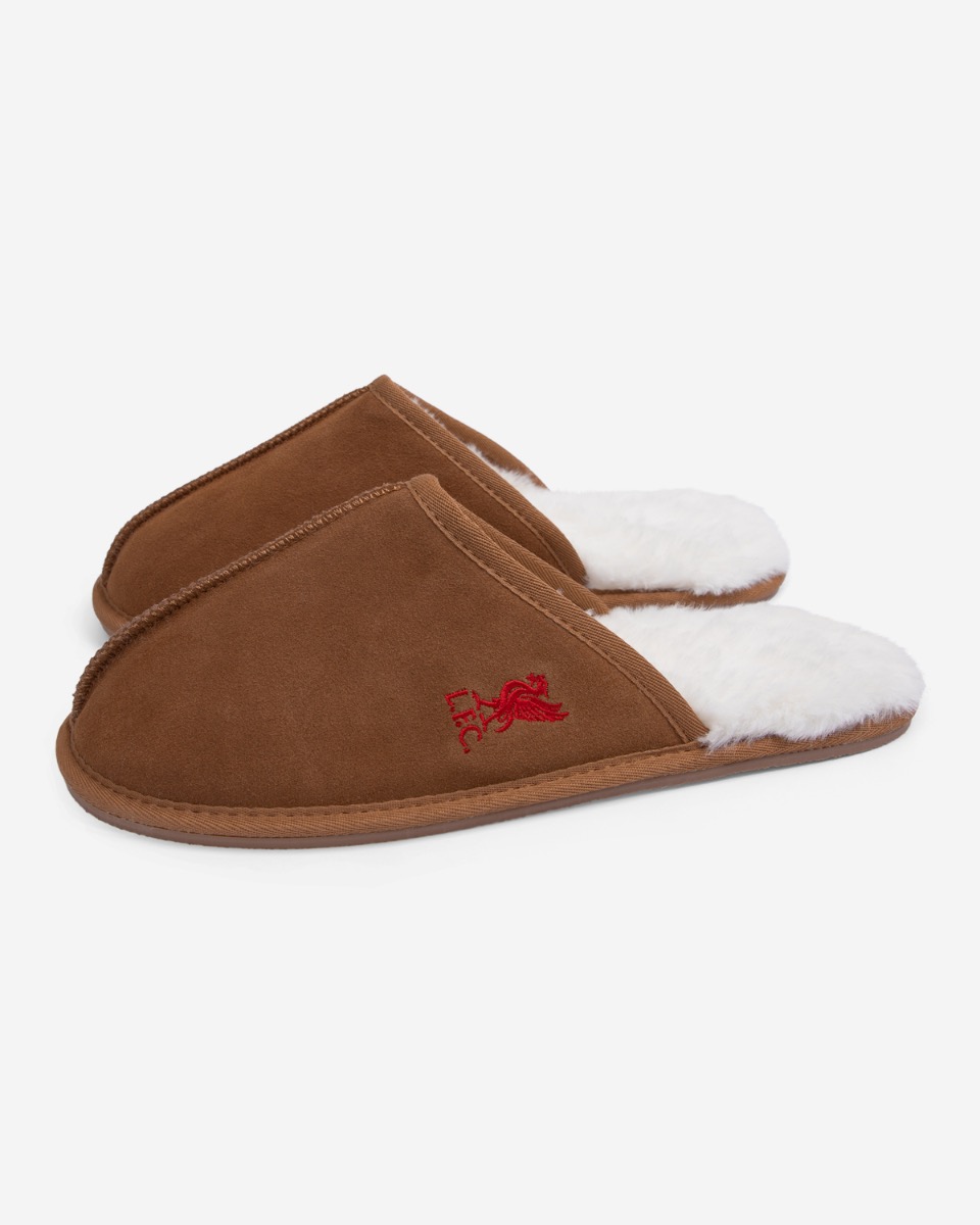 LFC Mens Suede Mule Slippers - Image 4