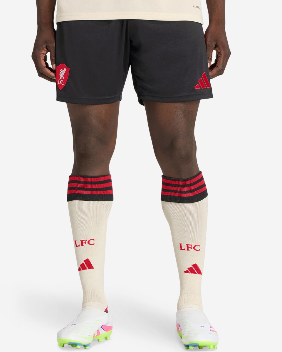 LFC adidas Mens 25/26 Away Shorts