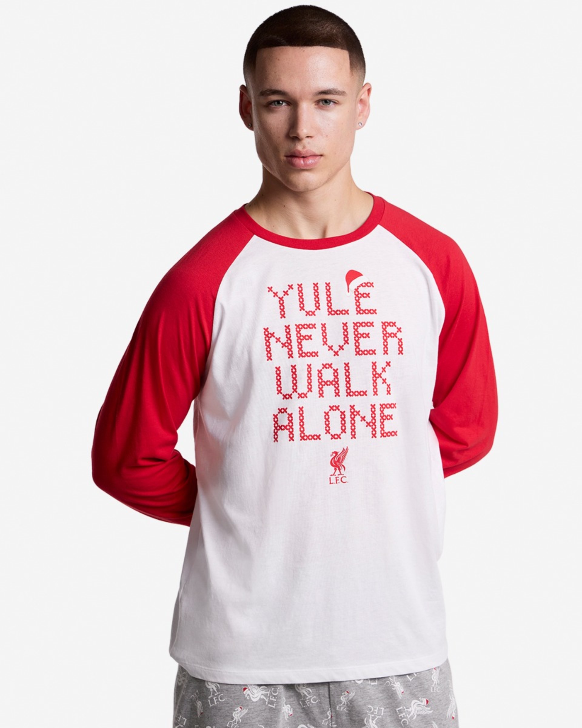 LFC Weihnachts-Pyjama für Herren, Rot - Image 2