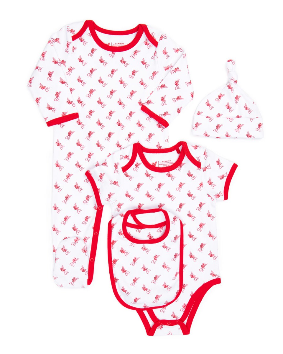LFC Baby 4 Piece White Set - Image 1