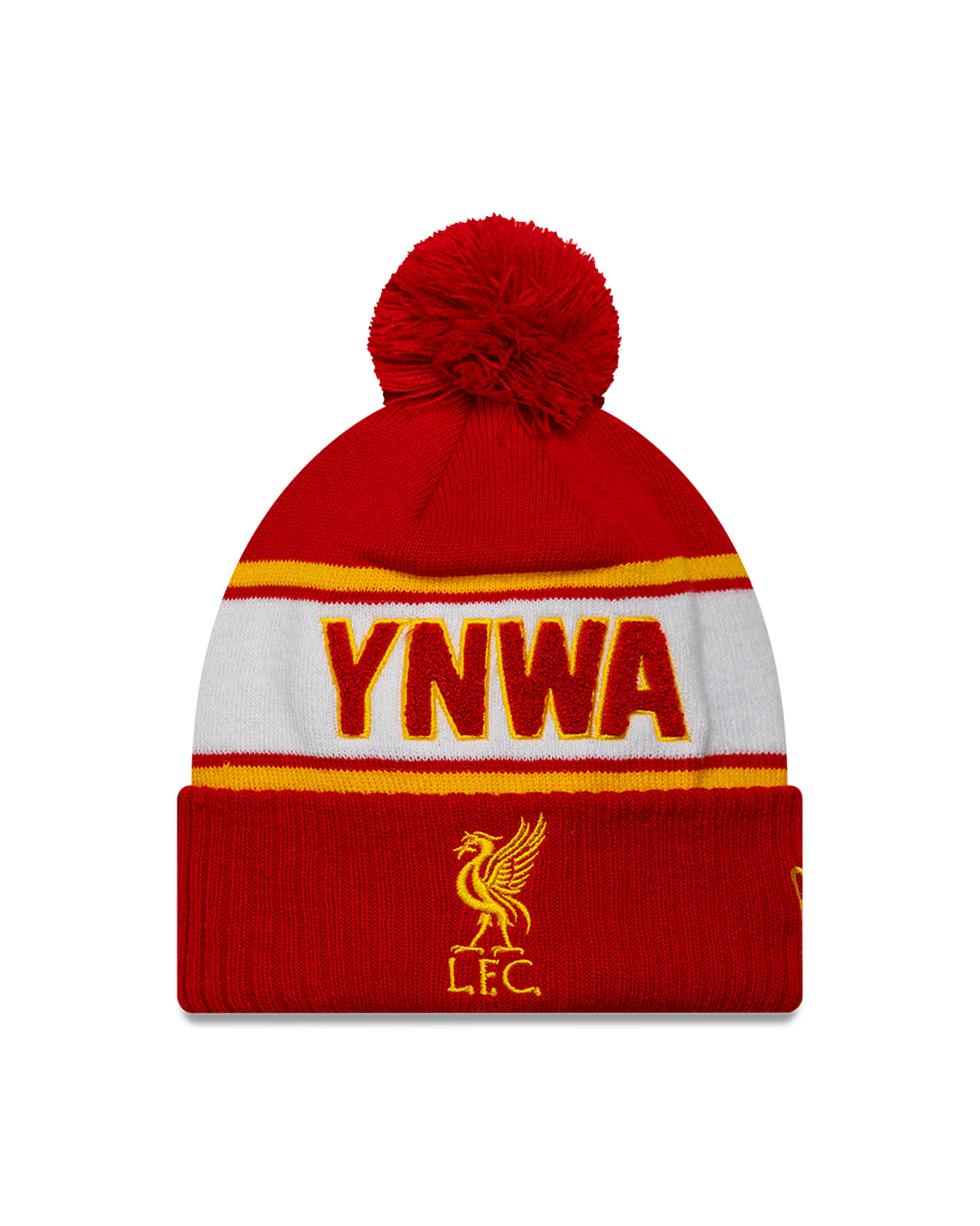 LFC New Era Cuff Pom YNWA Scarlett med manchet til voksne - Image 3