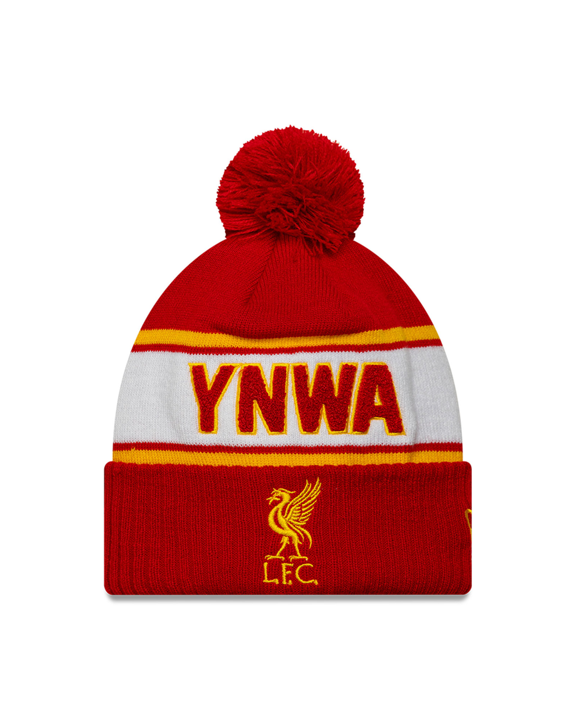 LFC New Era Cuff Pom YNWA Scarlett med manchet til voksne - Image 3