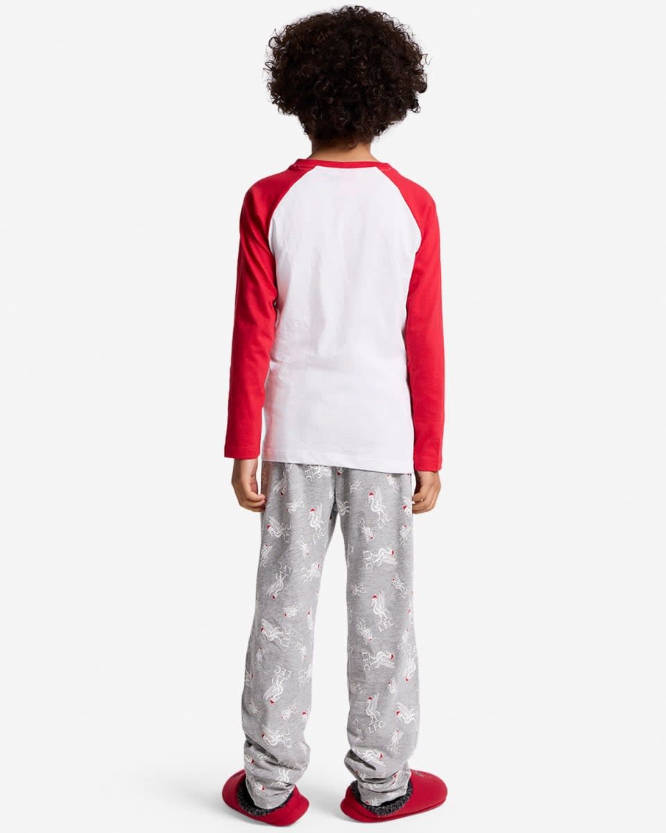Pyjama de Noël LFC pour bébés rouge - Image 2
