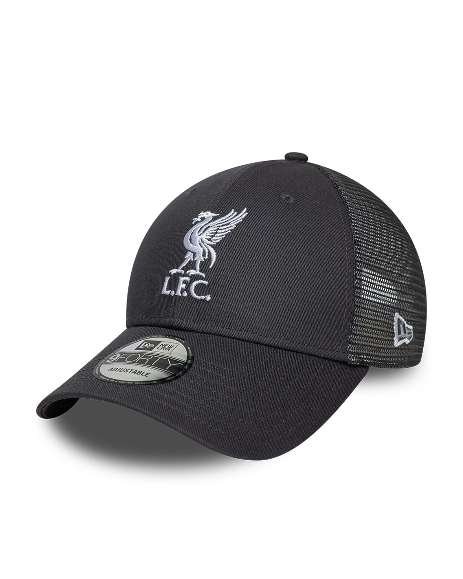 LFC New Era Adults 9Forty League Cap Grey - Image 1