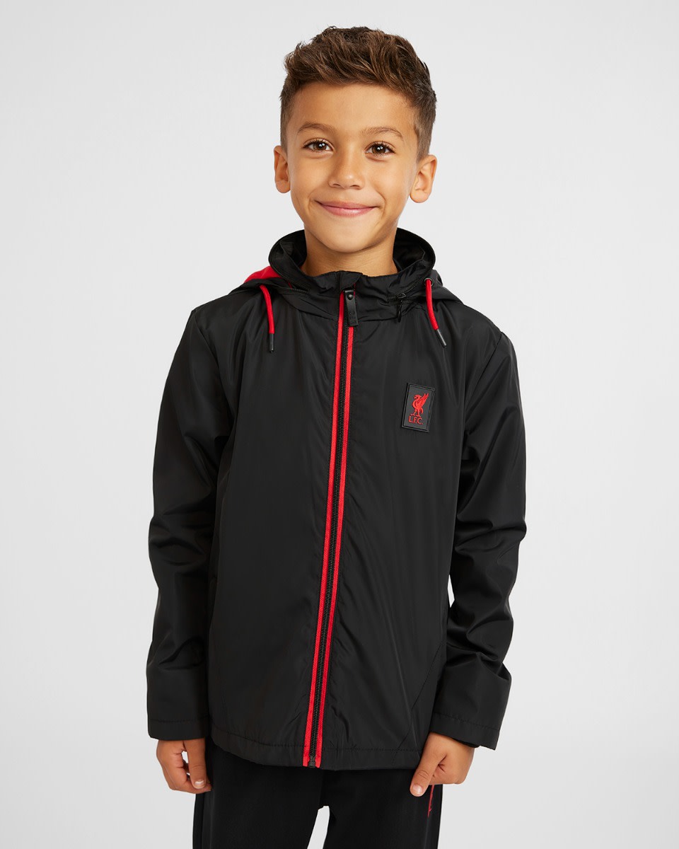 LFC Junior Windcheater Black - Image 1