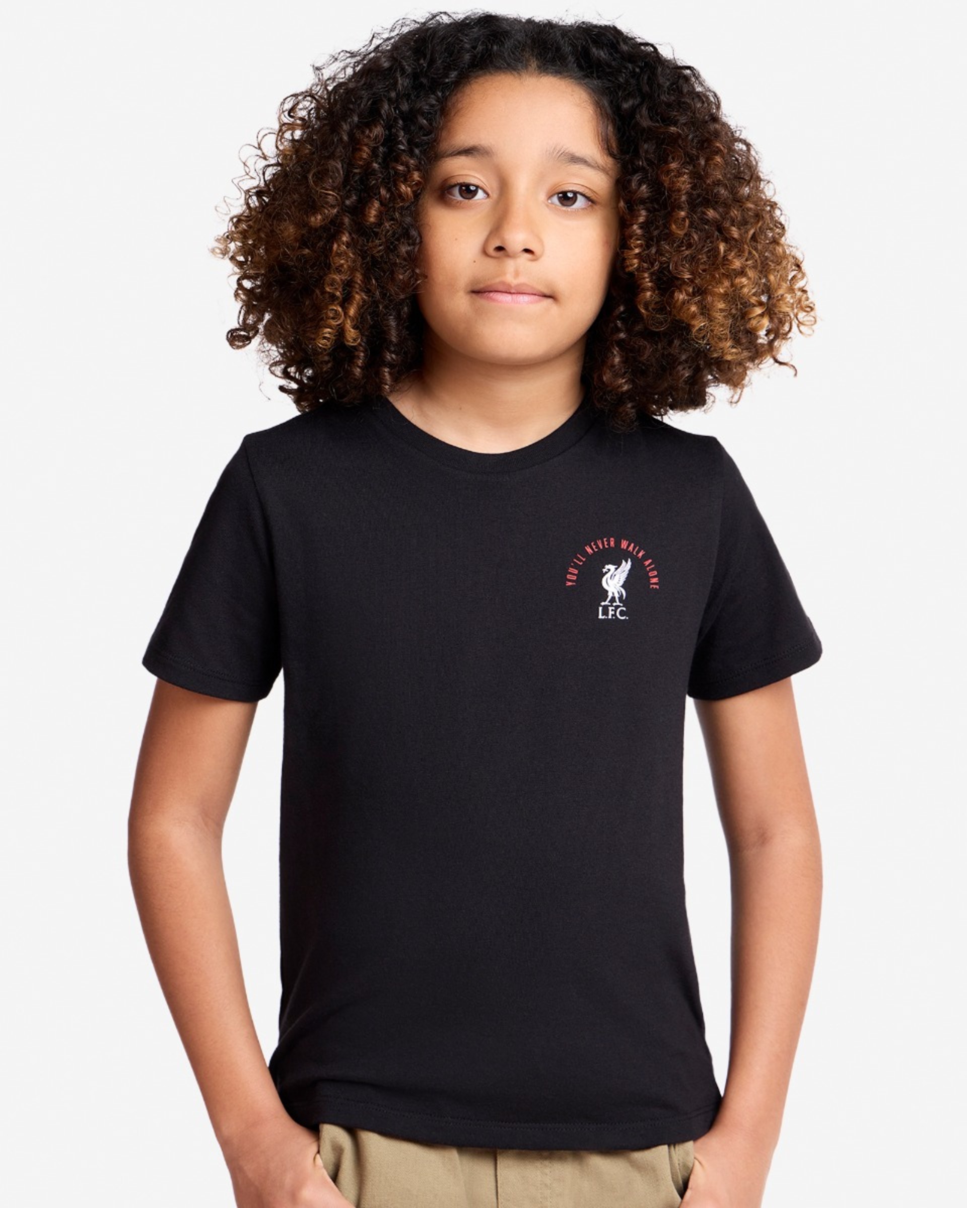 LFC Juniors YNWA T-Shirt Schwarz - Image 2