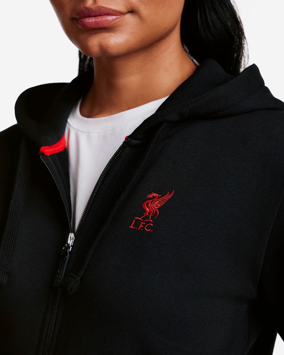 LFC Junior Zip Through Hoody Navy