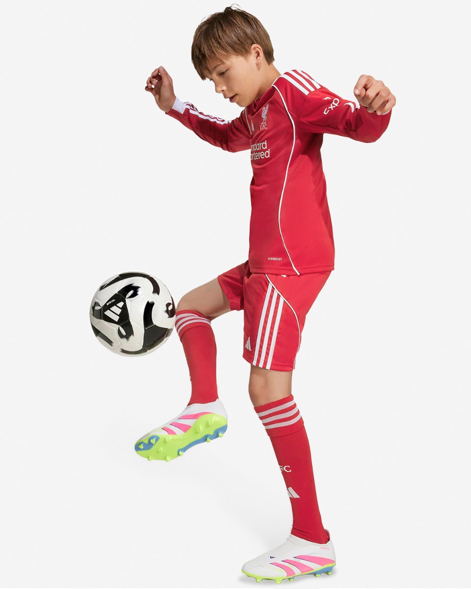 เสื้อยืดแขนยาว LFC adidas Youth 25/26 โฮม - Image 4