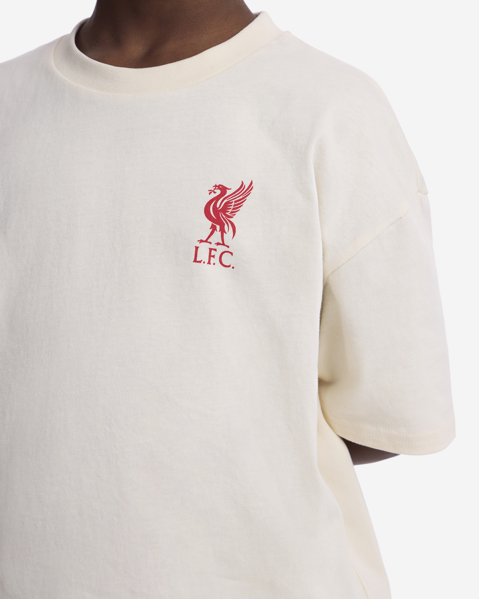 Camiseta extragrande YNWA de LFC Juniors, color crudo - Image 3