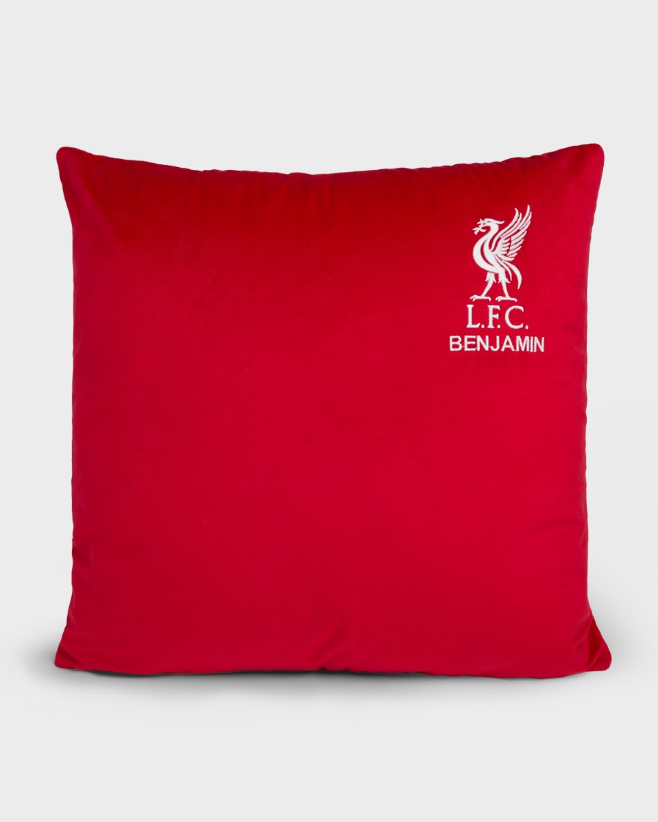 Coussin Liverbird personnalisé LFC - Image 1