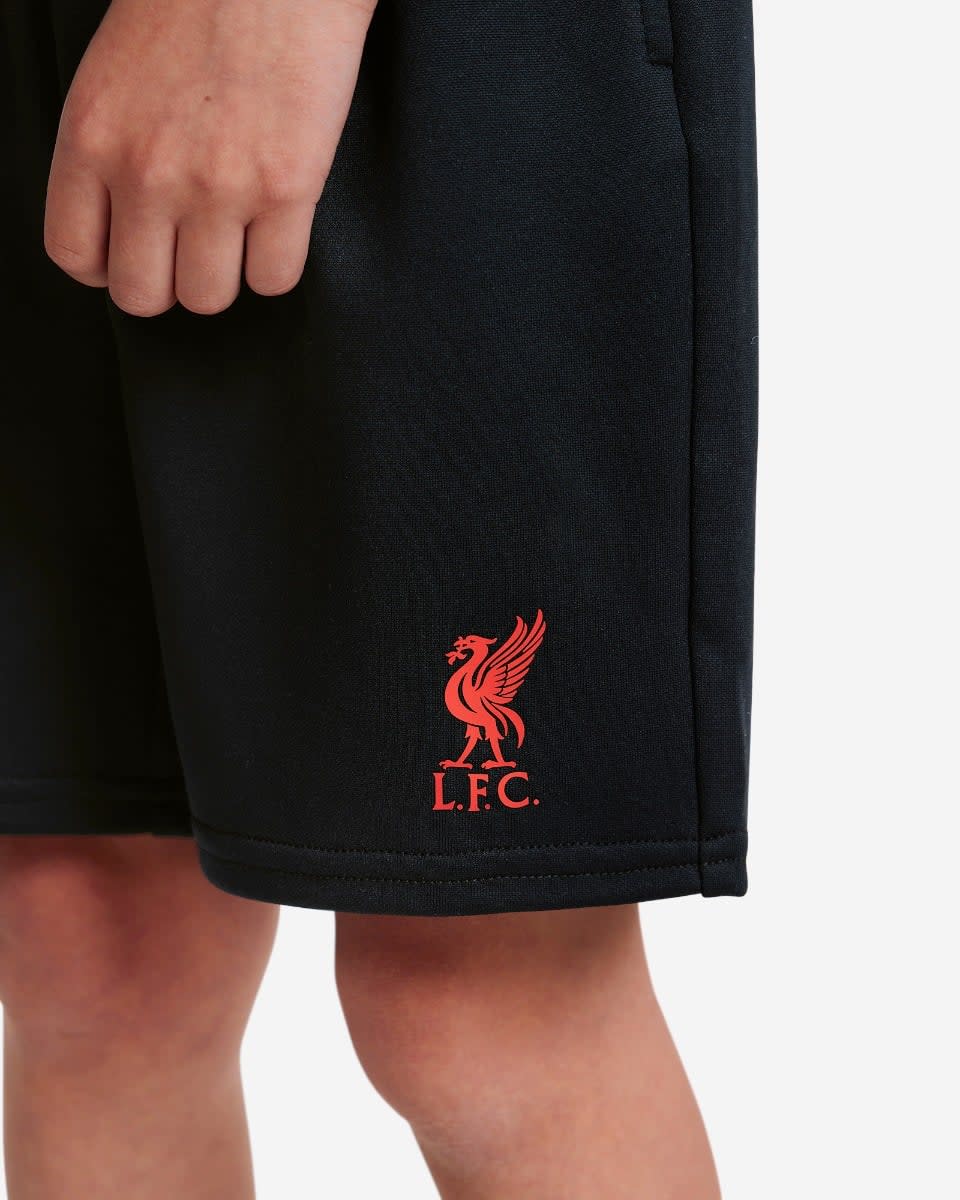 LFC Juniors Sweat Shorts Black - Image 2