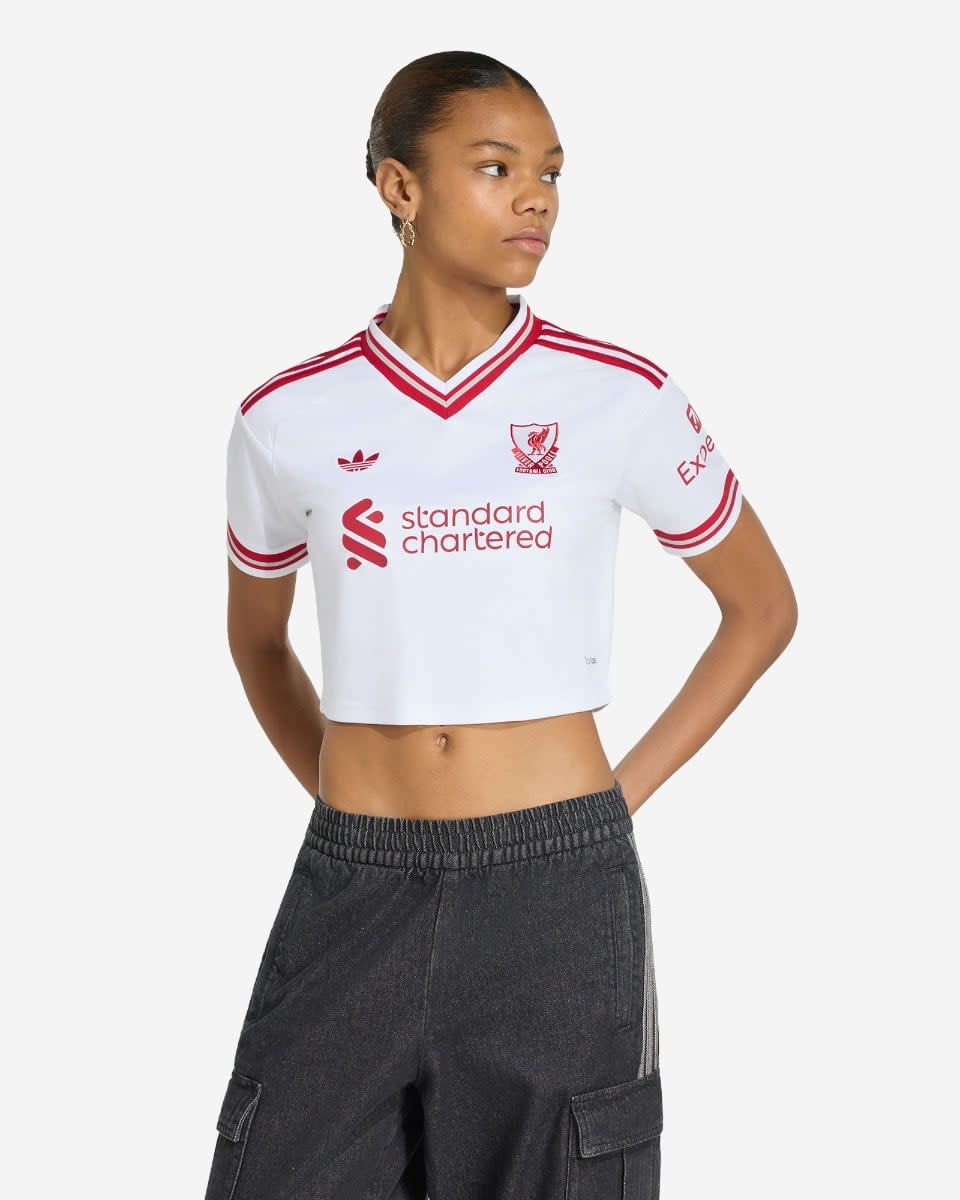 Maillot extérieur 26/27 du LFC Adidas Crop pour femmes - Image 1