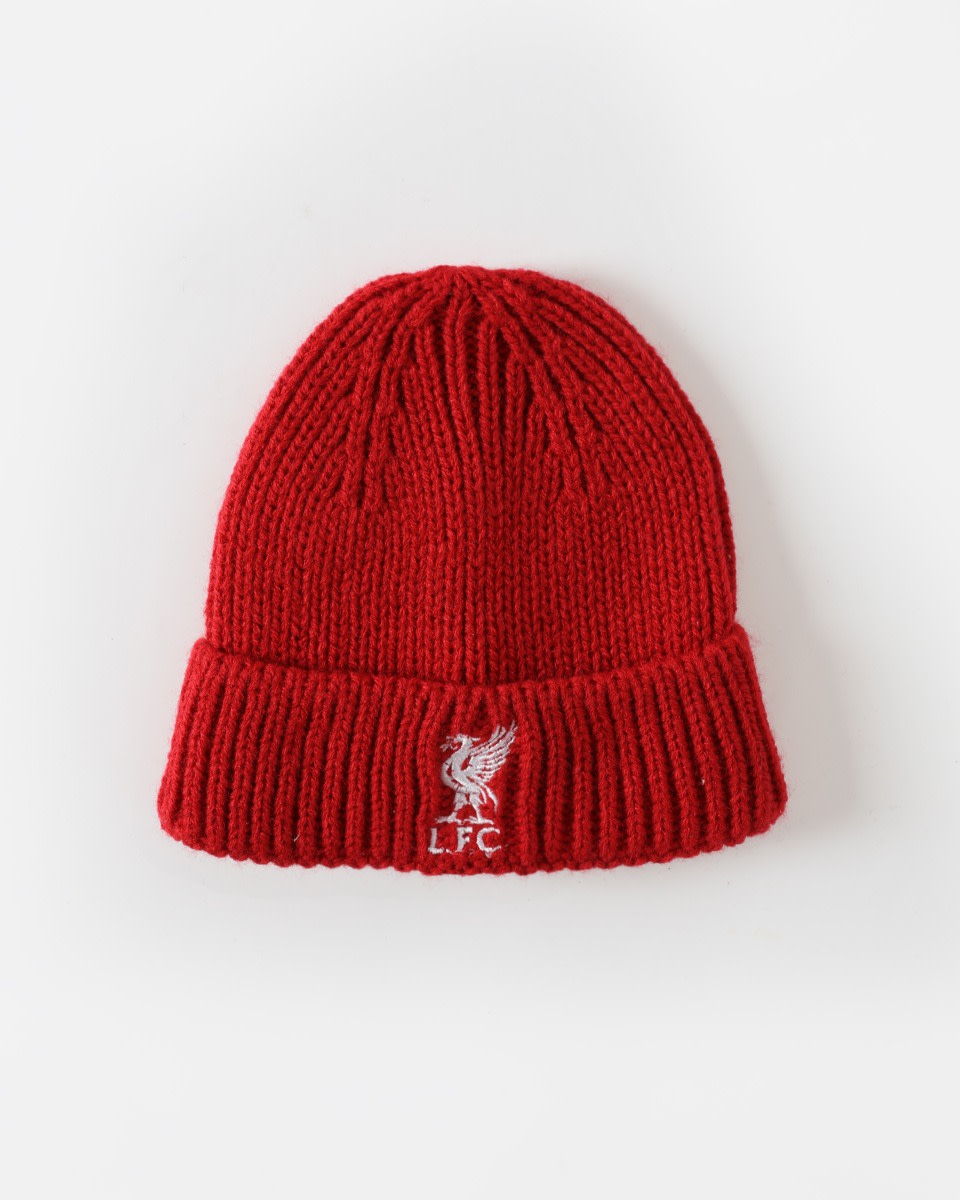 LFC Baby Red Beanie Hat - Image 1