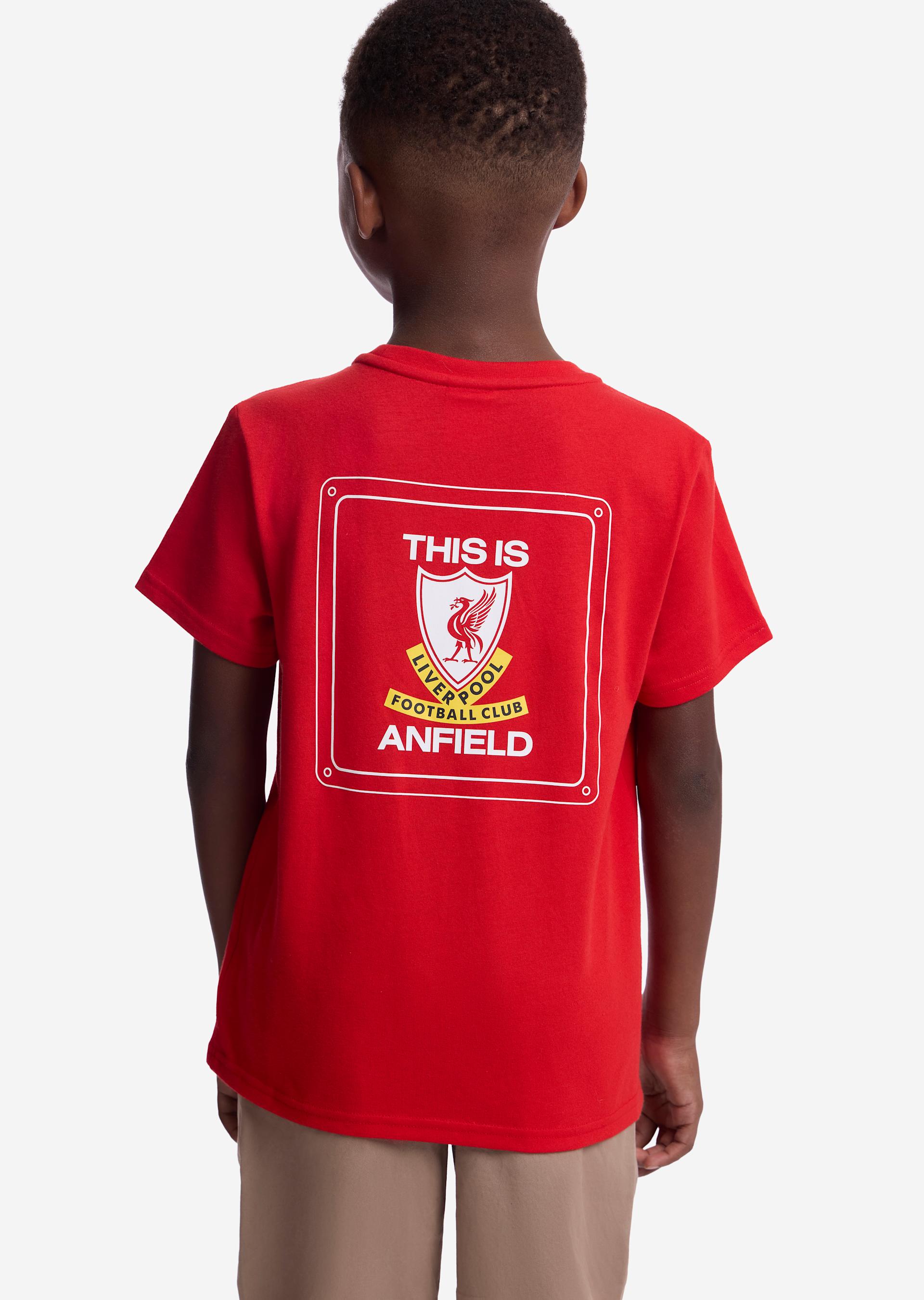 Camiseta This Is Anfield de LFC Juniors, roja - Image 1