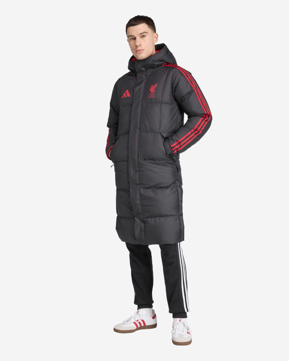 LFC adidas Mens 25/26 Long Down Jacket