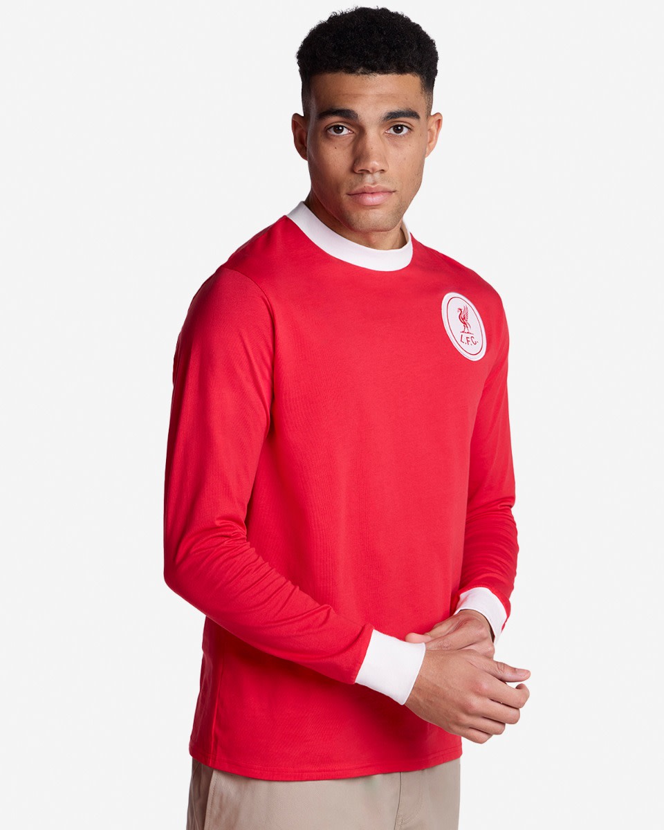 Camisa de hogar LFC retro 1963-68 para adultos - Image 1