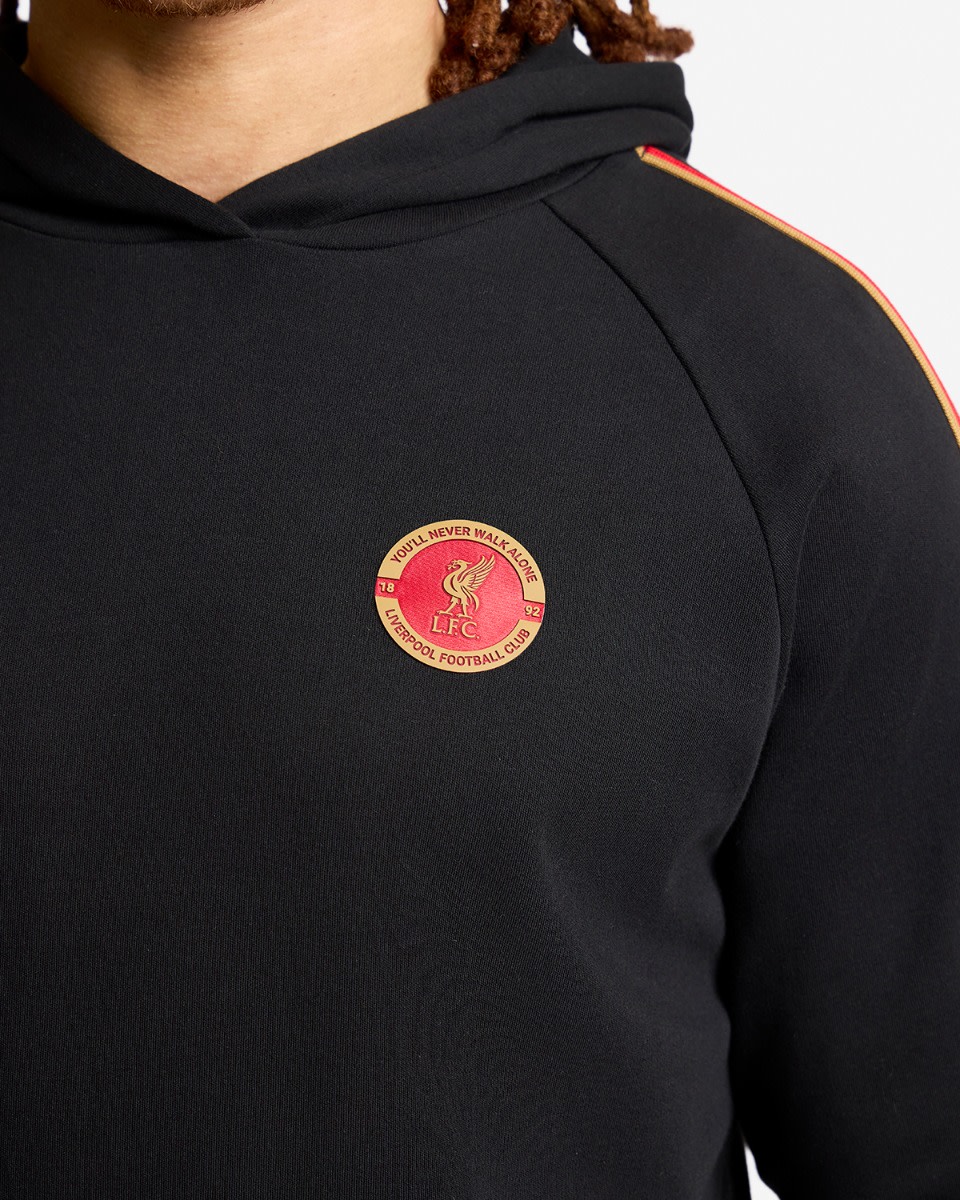 LFC EST. 1892 Adults Overhood Hoodie Black - Image 2