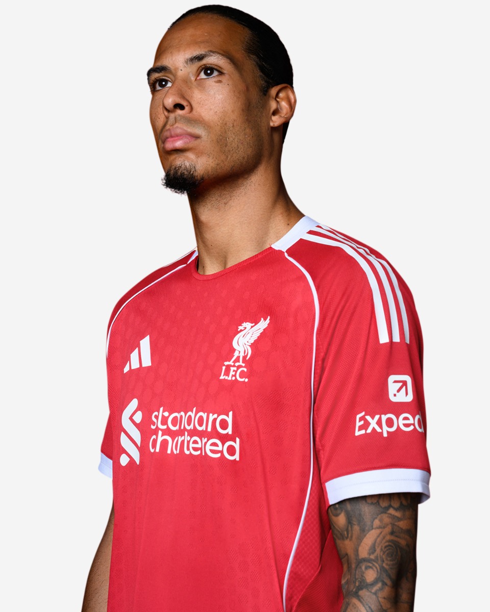 LFC adidas Mens 25/26 Authentic Home Jersey