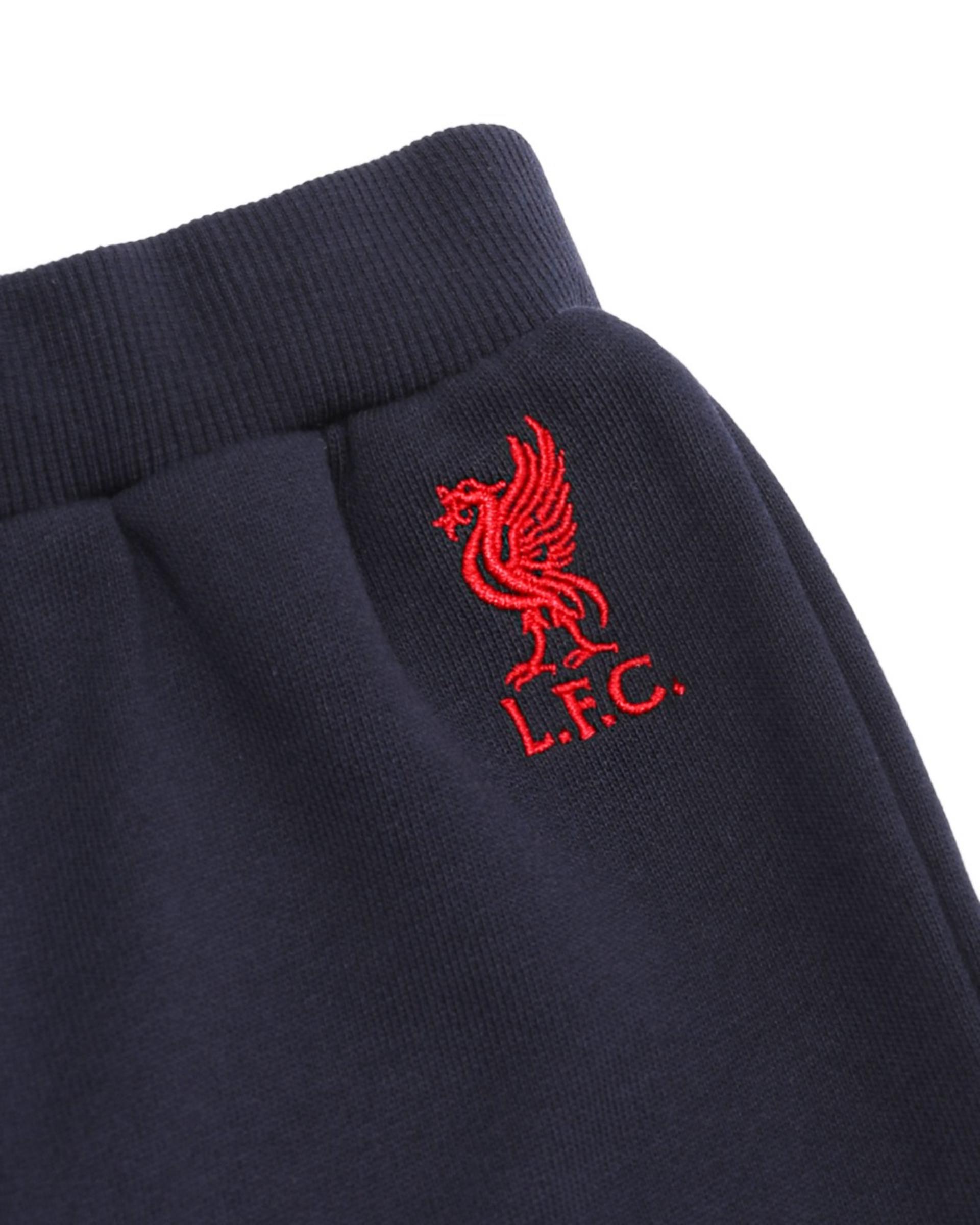 Set de correr LFC Baby Zip Through, azul marino - Image 4