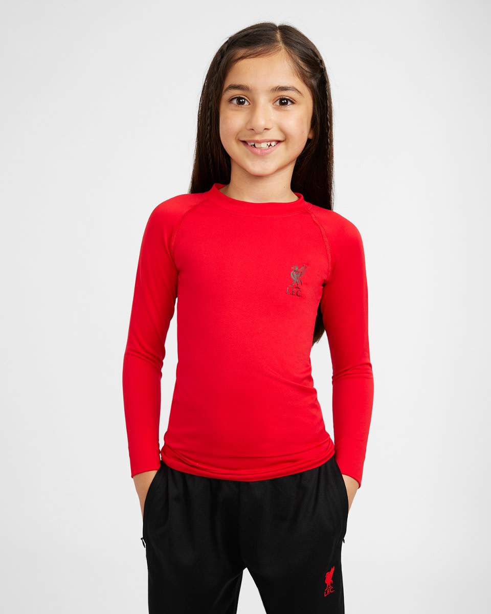 Camiseta LFC de manga larga sin costuras para bebés, roja - Image 4