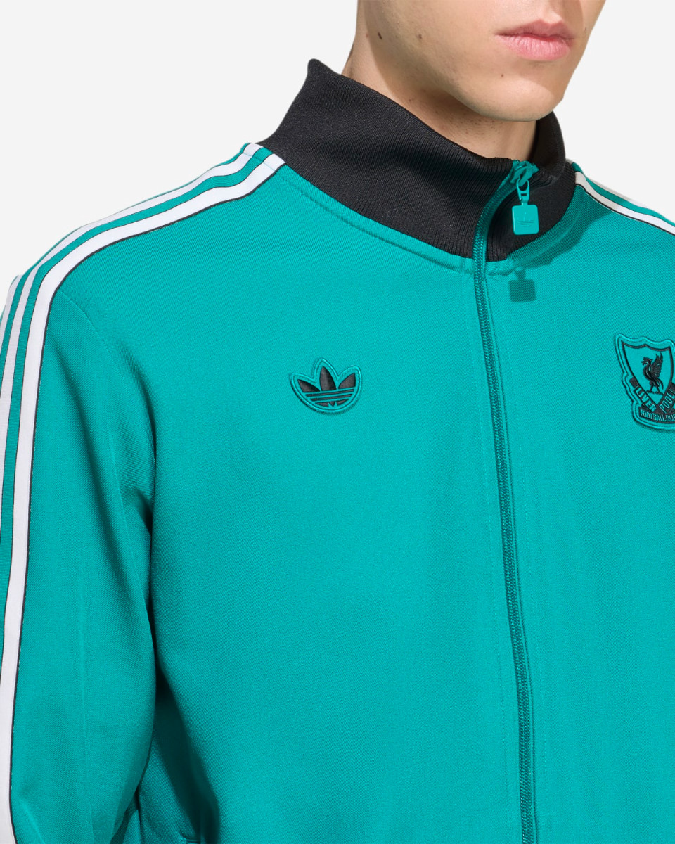 เสื้อแจ็คเก็ตแองทที่สาม LFC adidas ผู้ชาย 25/26 ไอคอน - Image 4