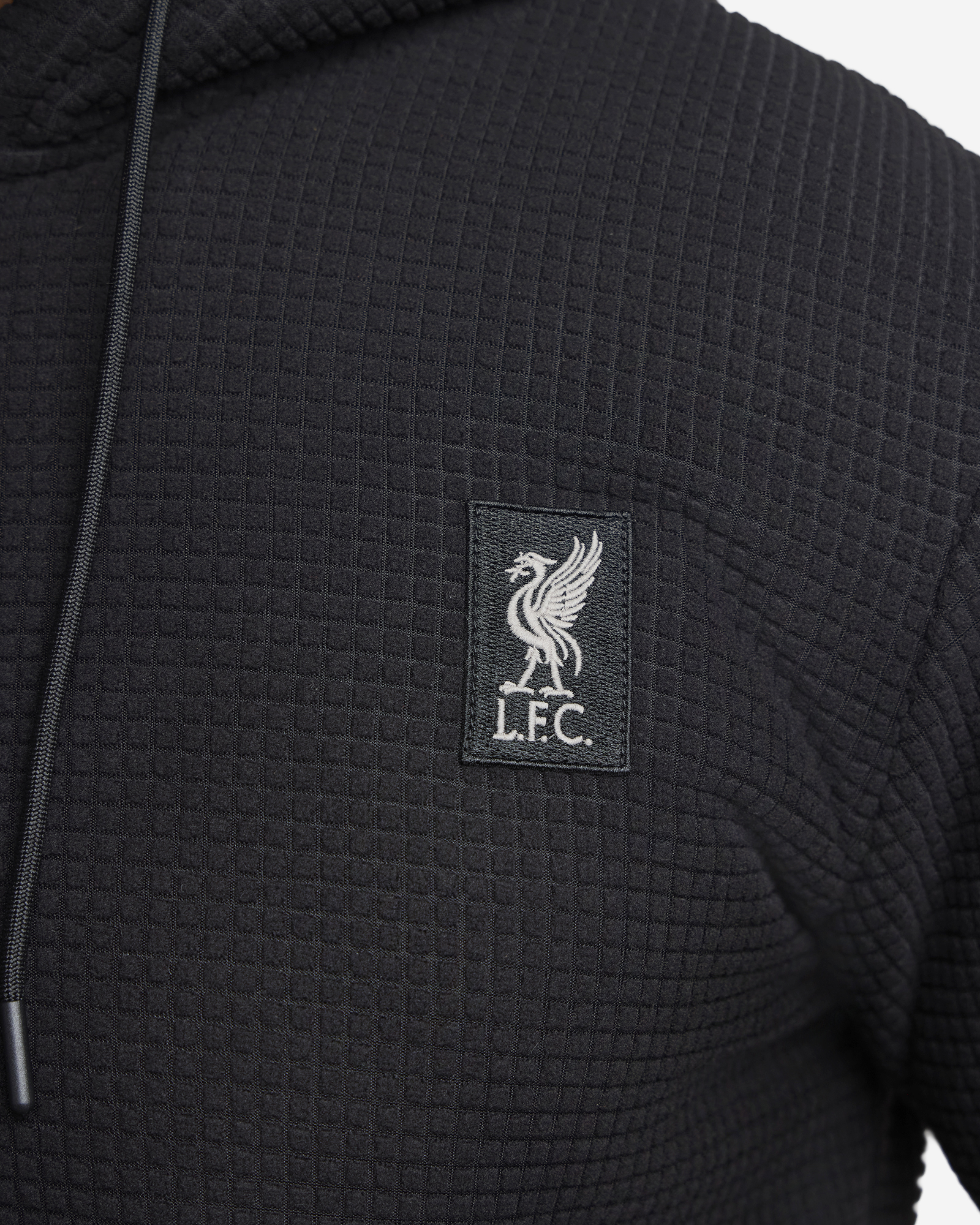 LFC Herr Grid Micro Fleece Bonded Set Svart - Image 2