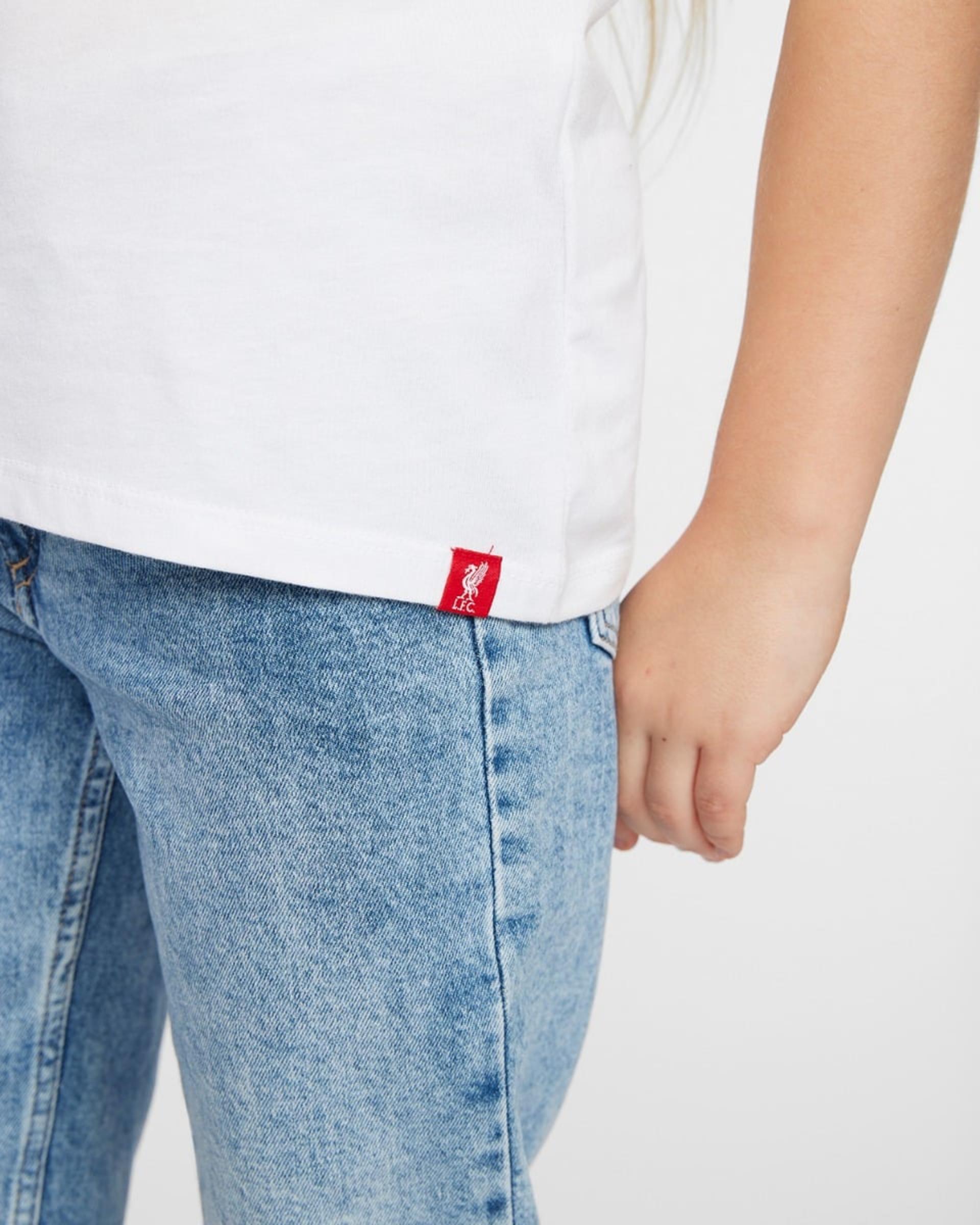 เสื้อยืดสีขาวปักเด็กทารก LFC Liverbird - Image 2