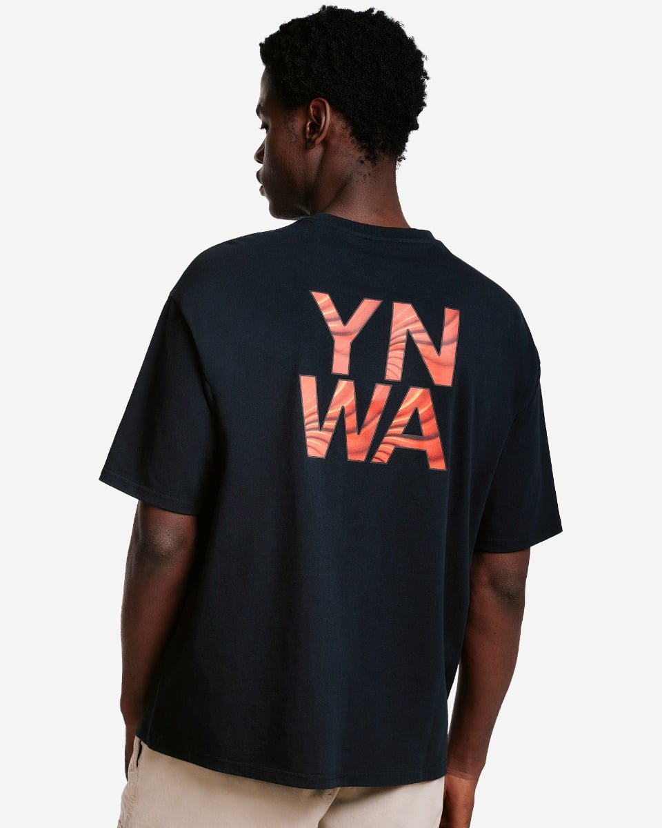 LFC Herr Oversized YNWA Wing Tee Svart - Image 1