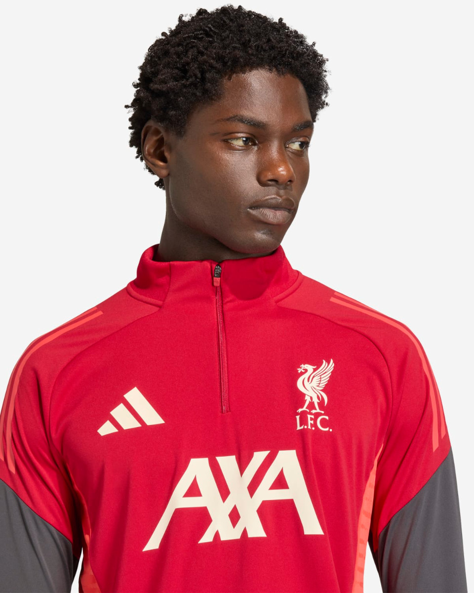 LFC アディダスメンズ 25/26 トレーニングトップレッド - Image 4