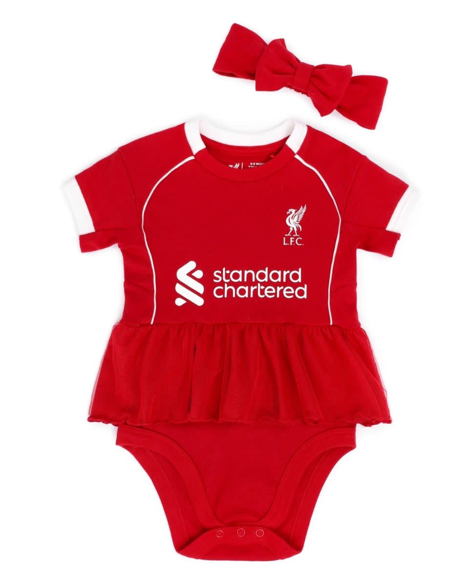 LFC 베이비 25/26 홈 프릴 바디수트 - Image 1