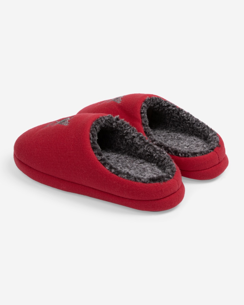 LFC Juniors Mule Slippers Red - Image 4
