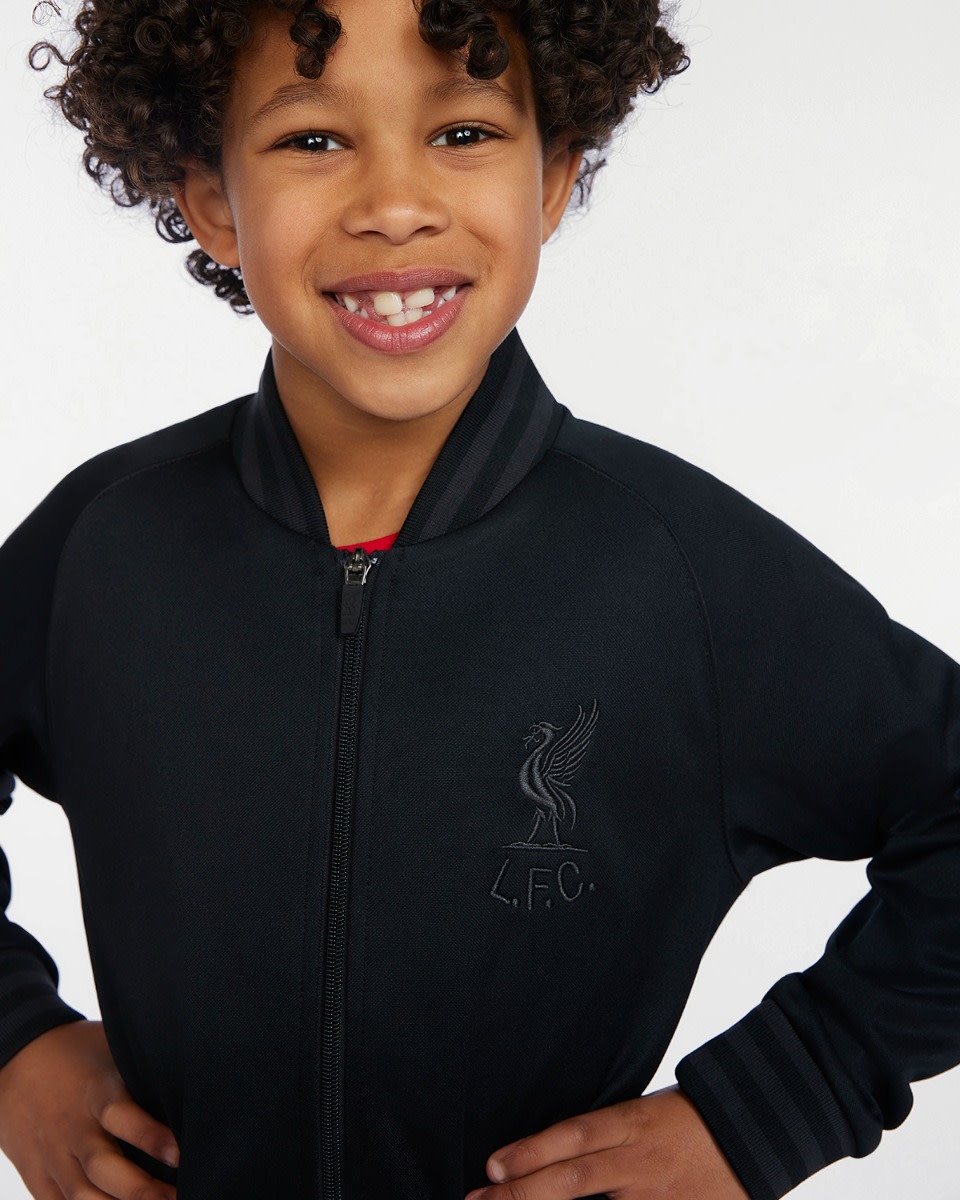 LFC Junior Heritage Black Shankly Jacket - Image 2