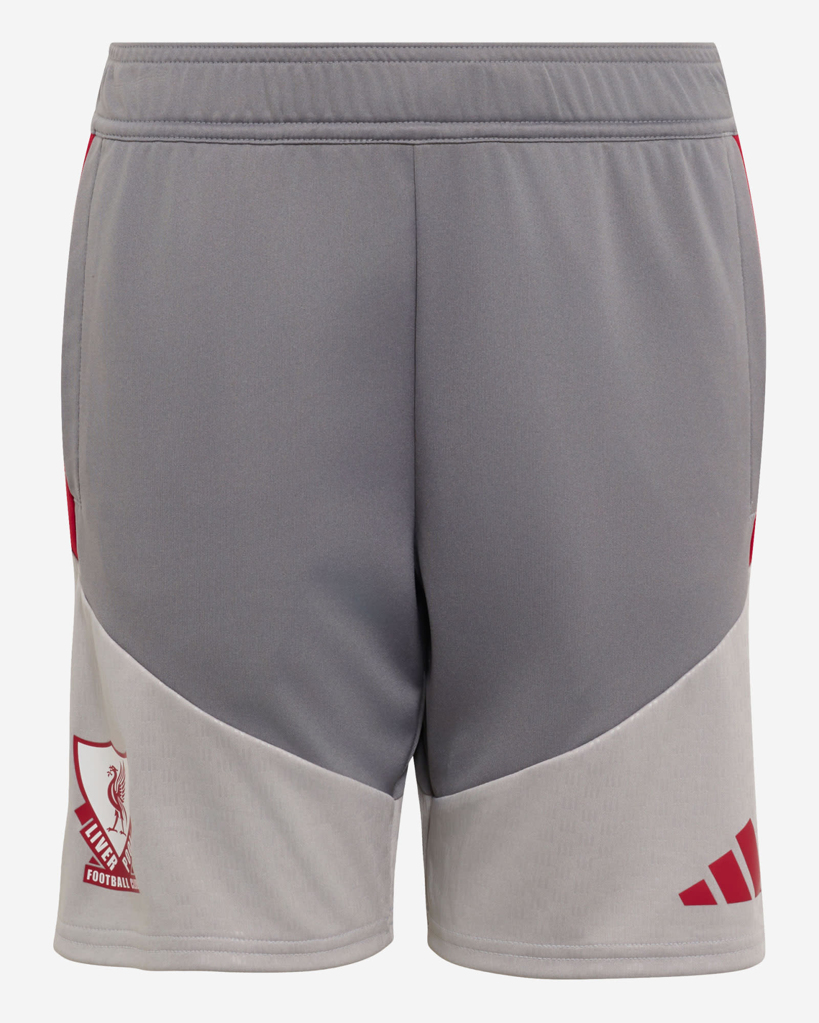 LFC adidas Youth 26/27 European Tiro Training Shorts Grey - Image 1
