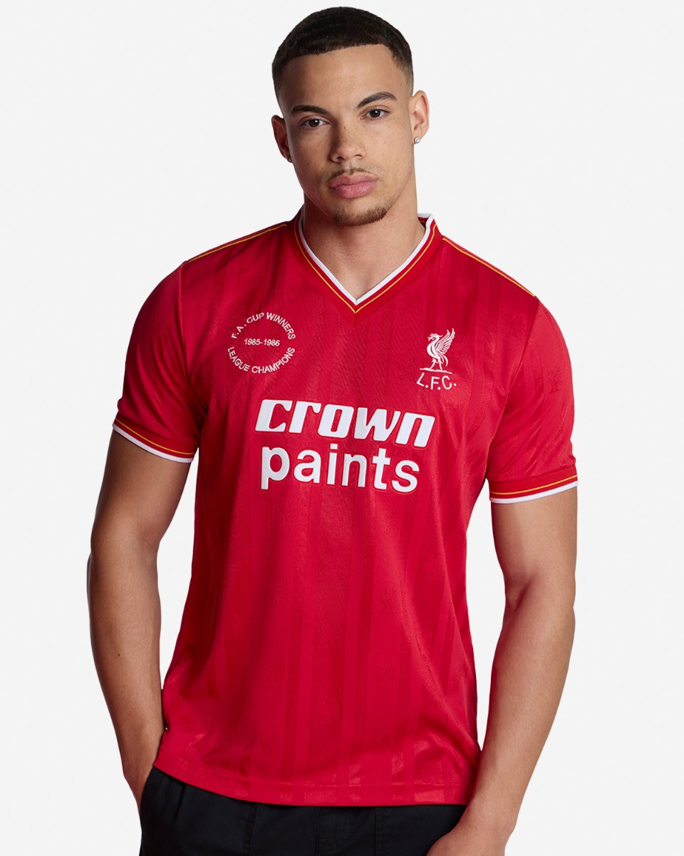 LFC Adults Retro 1986 Home Shirt - Image 1