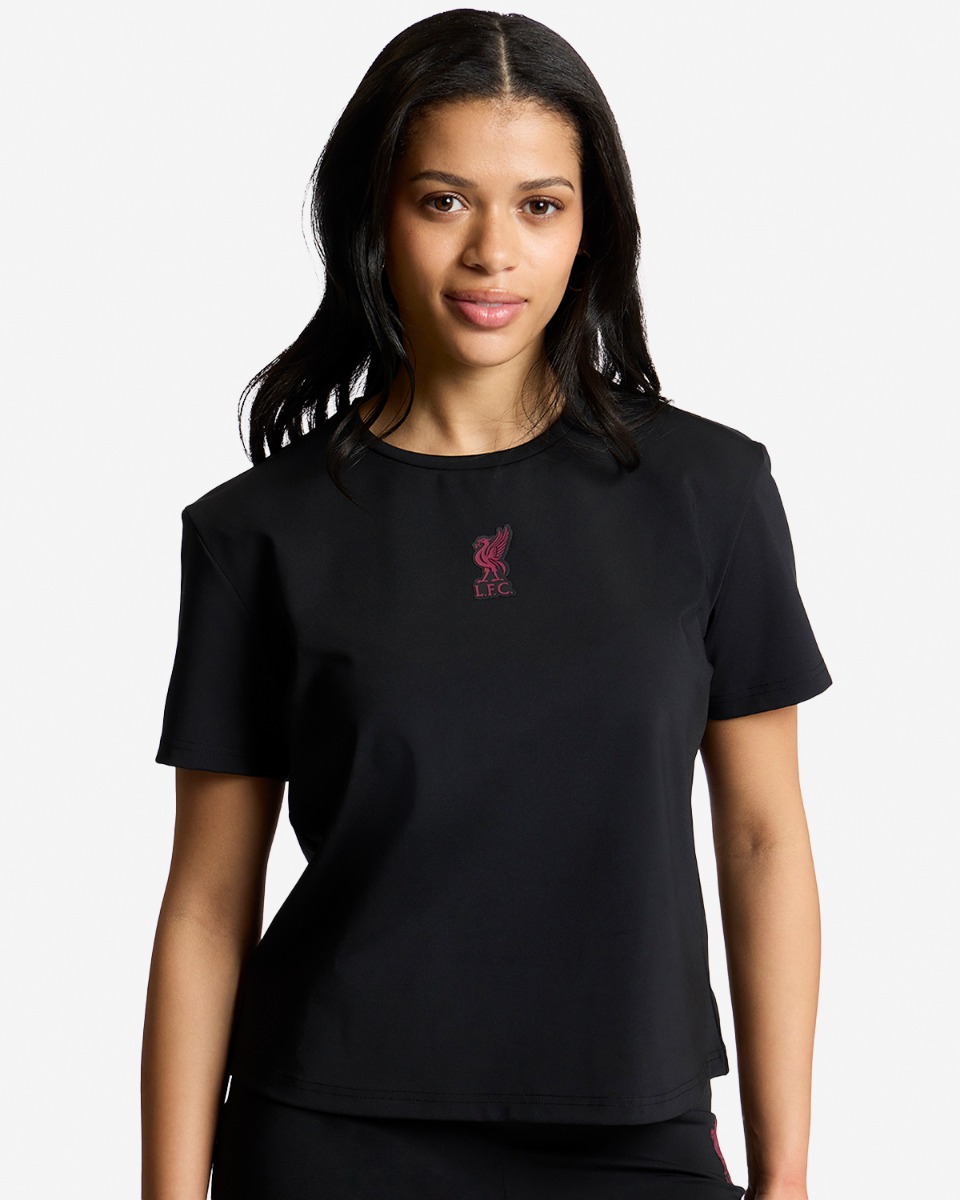 LFC Womens Badge Tee Svart - Image 3