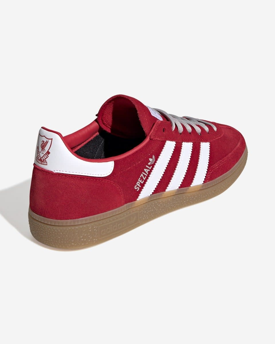 LFC adidas Voksne Håndbold Spezialsko Jordbær Rød - Image 3