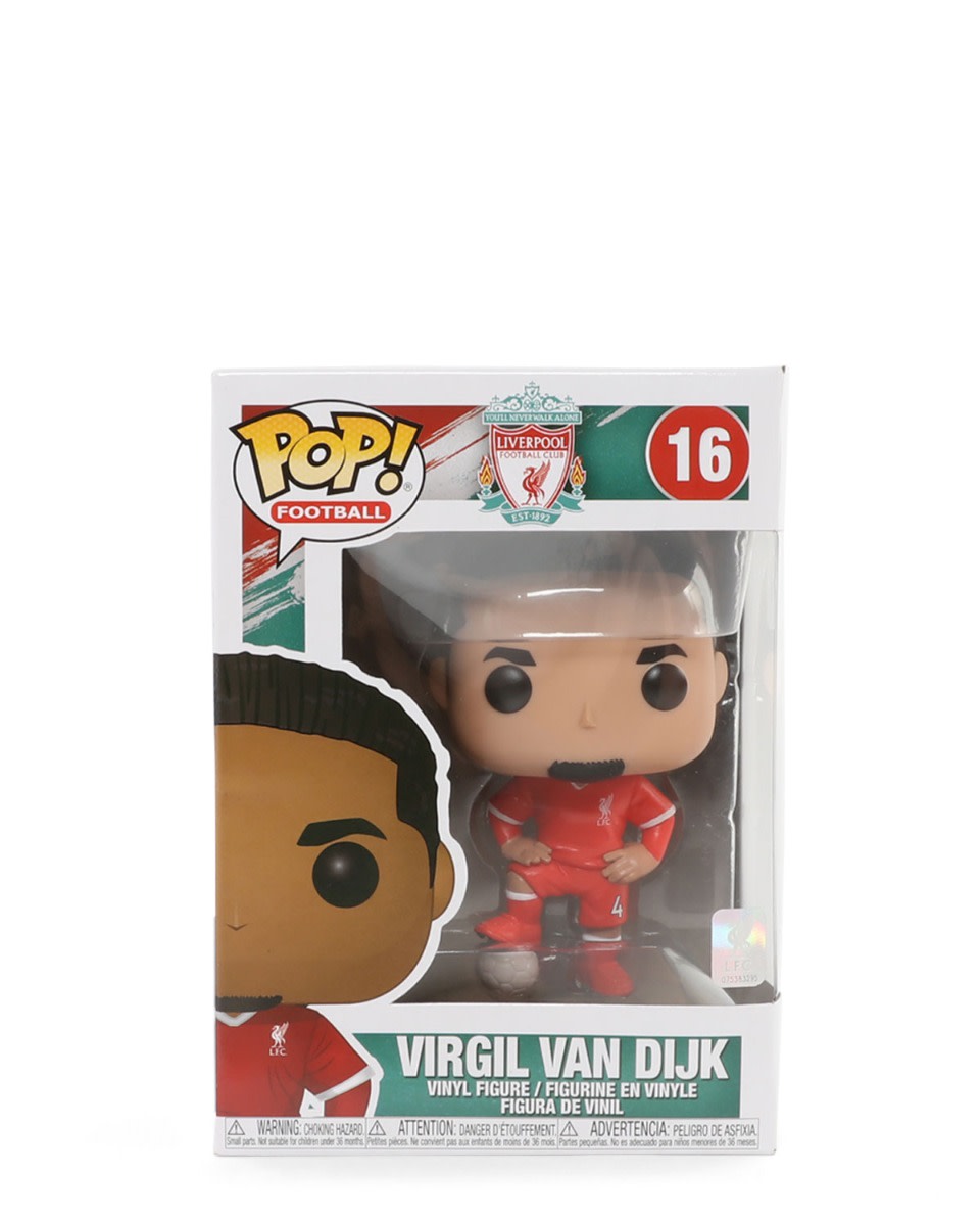 LFC ヴァージル・ヴァン・ダイクファンコ・ポップ!ビニールフィギュア - Image 1