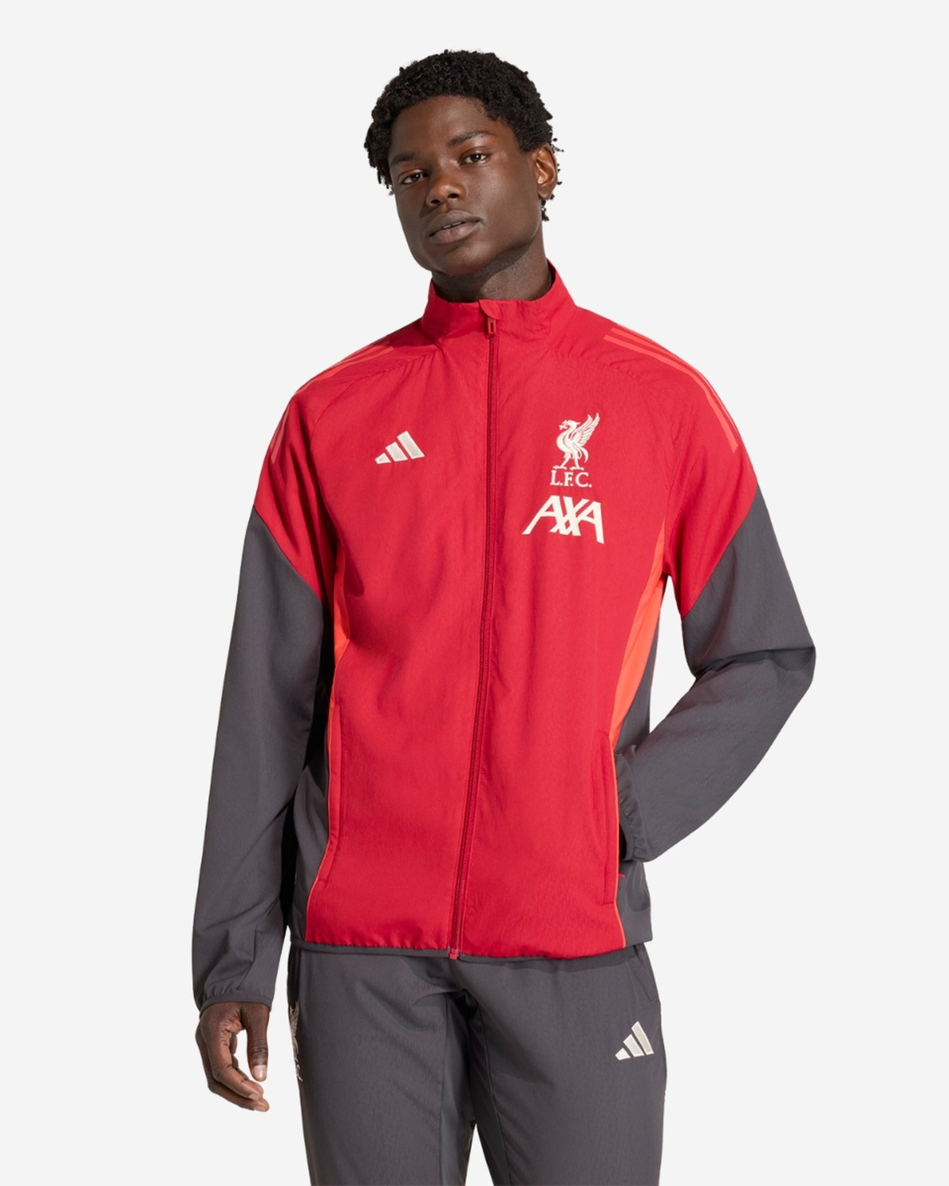 LFC adidas Herre 25/26 Træningsjakke Rød - Image 1