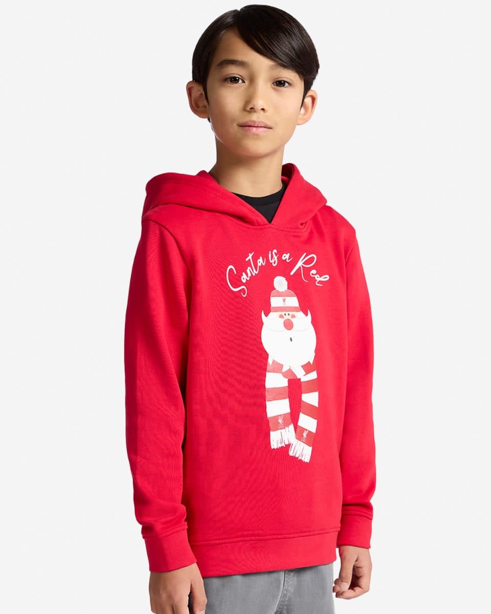 LFC Infants Santa Is A Red Hoody Rot - Image 2