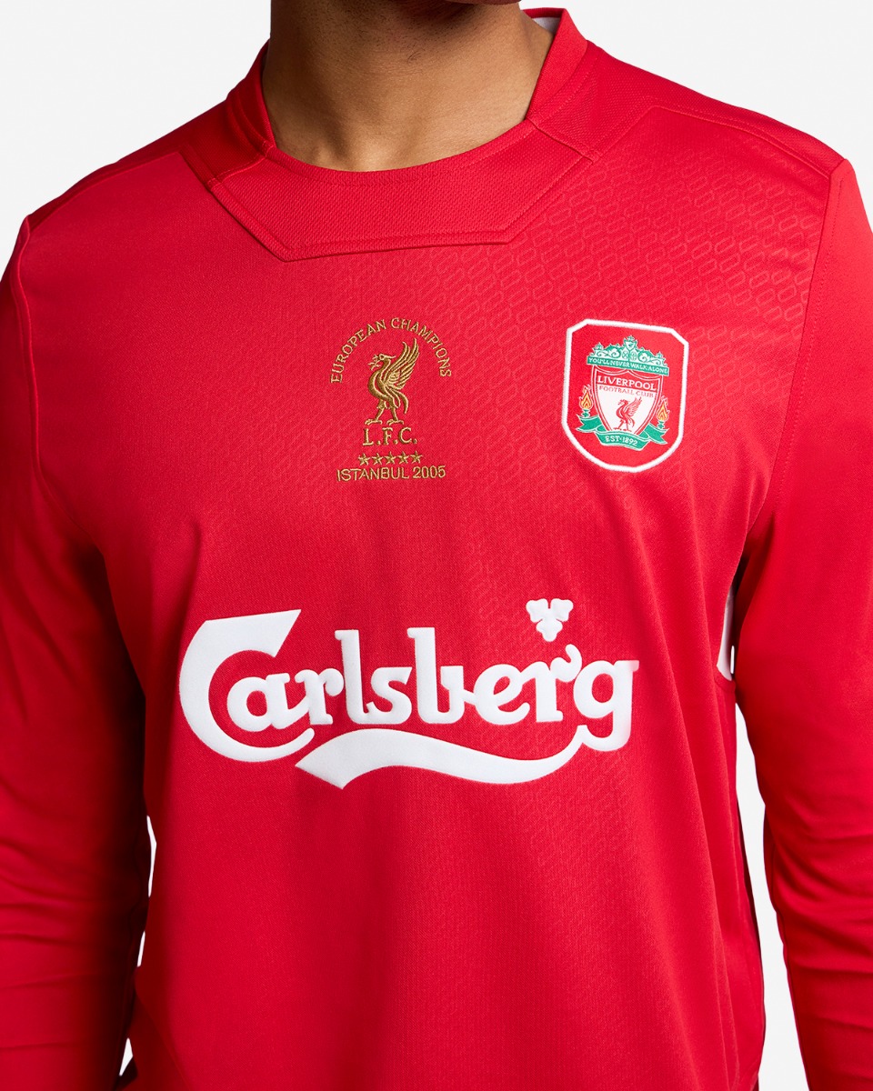 LFC Mens Retro 2005 Istanbul Long Sleeve Shirt