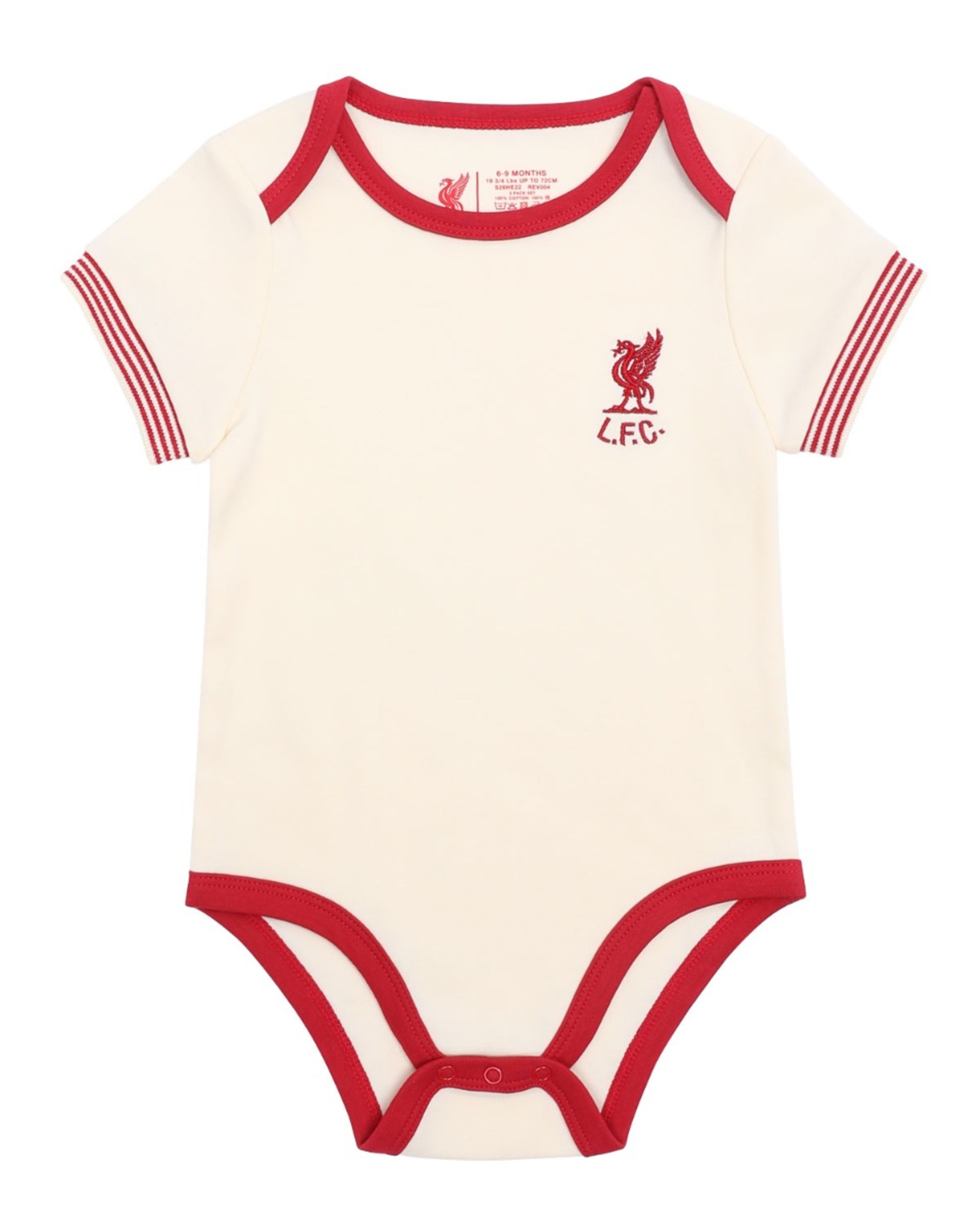 Lot de 2 bodys Shankly LFC pour bébé, rouge - Image 2