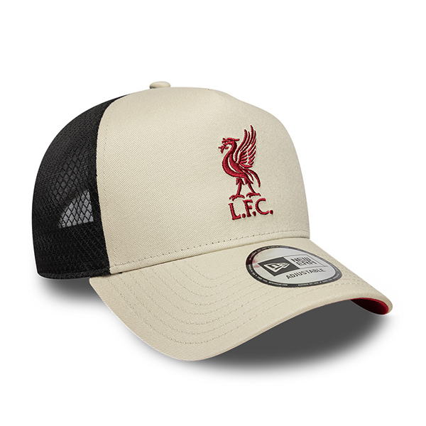 LFC New Era Light Beige 9FORTY A-Frame Trucker Adjustable Cap