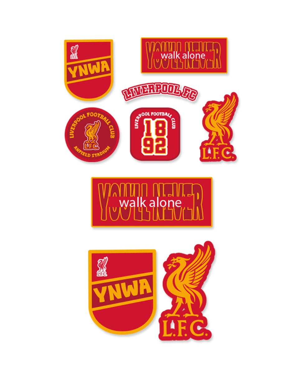 LFC Luggage Sticker Set - Image 1