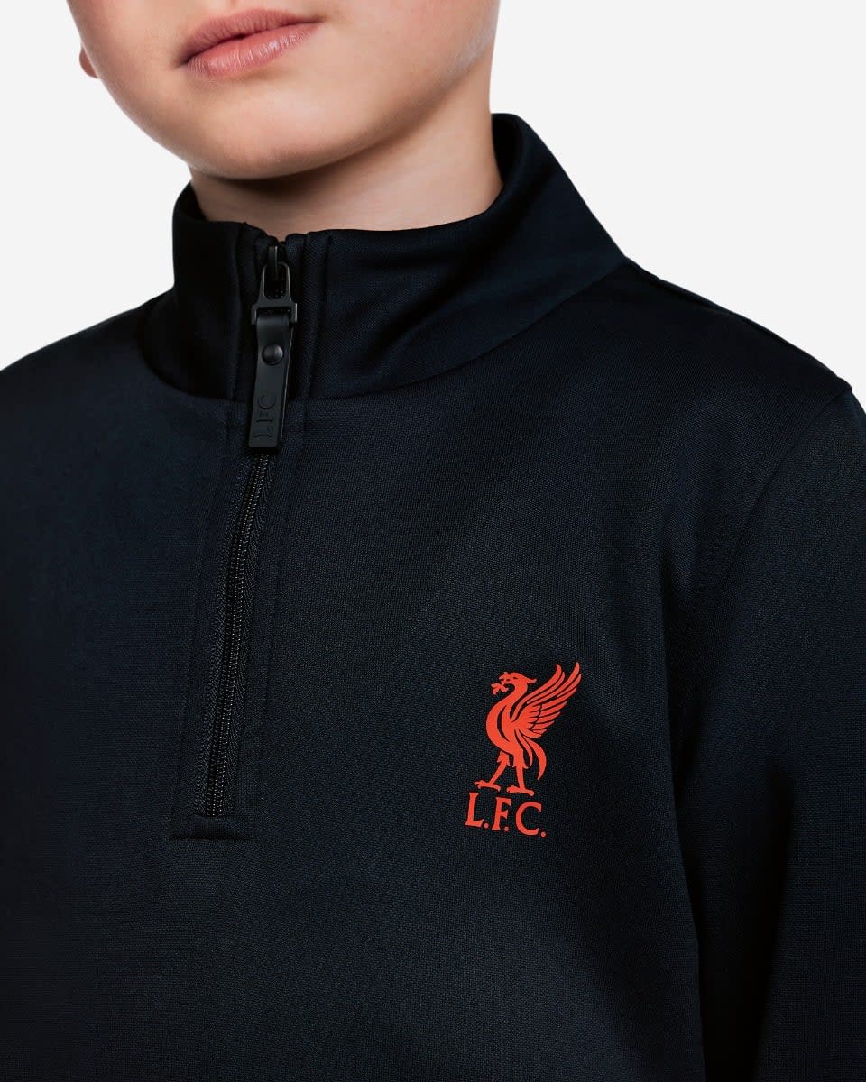 LFC 青少年 1/4 拉链上衣黑色 - Image 2