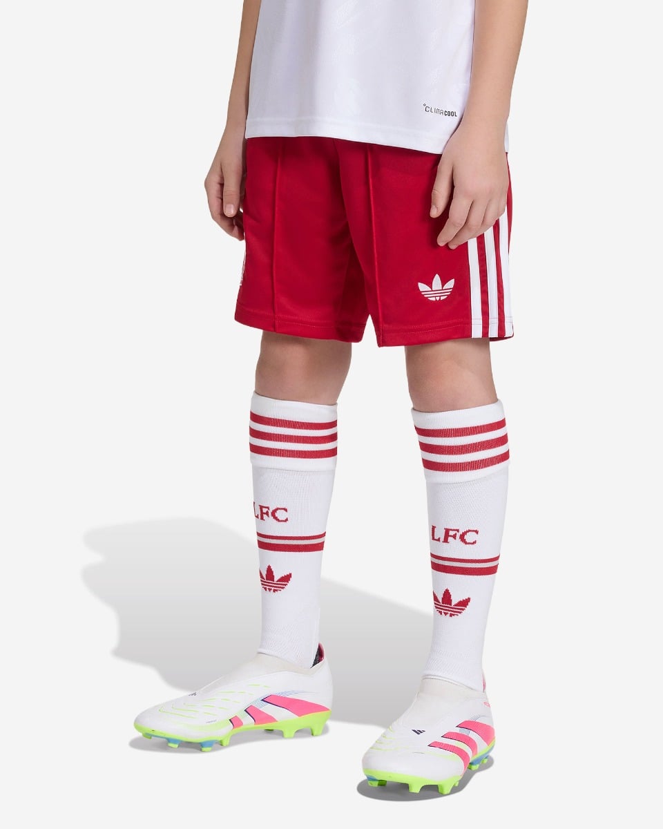 LFC adidas Youth 26/27 Away Shorts Röd - Image 1